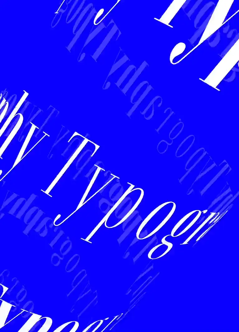 Type helix through a duotone pass