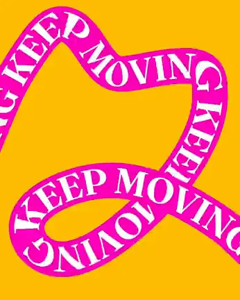 Template “Keep moving” from the Swash community