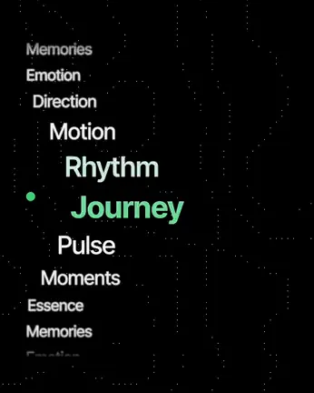 Reel — kinetic typography template