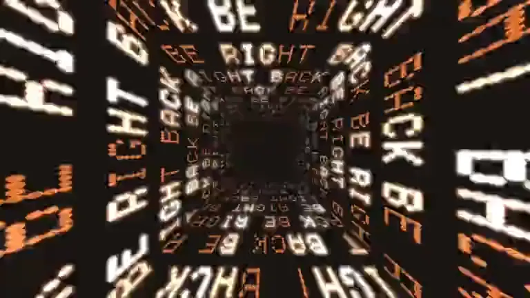 Template “Text Tunnel” from the Swash community